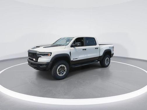 Bright White Clearcoat 2026 RAM 1500 RHO Crew Cab 4x4 5'7' Box