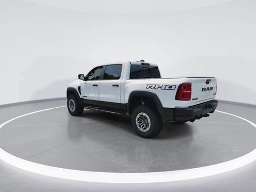 Bright White Clearcoat 2026 RAM 1500 RHO Crew Cab 4x4 5'7' Box