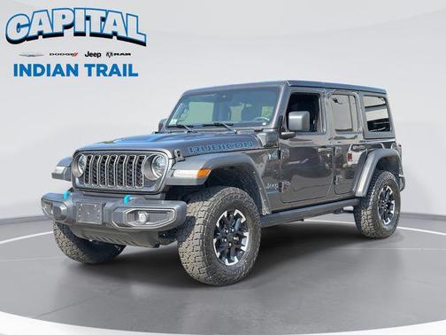 Granite Crystal Metallic Clearcoat 2024 Jeep Wrangler 4xe Rubicon