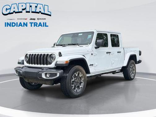 Bright White Clearcoat 2026 Jeep Gladiator Sahara 4x4