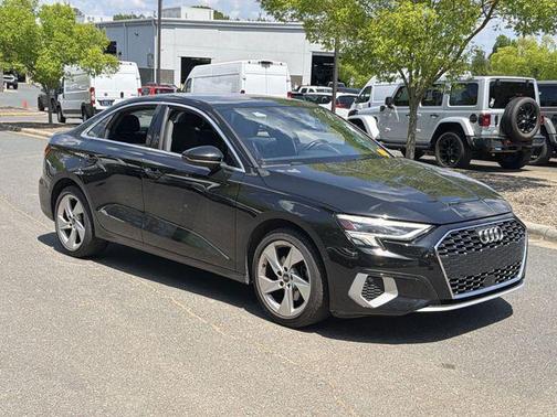 Black 2024 Audi A3 Premium