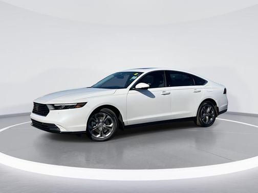 Platinum White Pearl 2025 Honda Accord Hybrid EX-L
