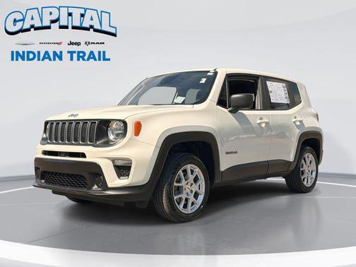 Alpine White Clearcoat 2023 Jeep Renegade Latitude