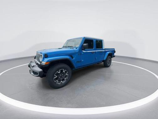 Hydro Blue Pearlcoat 2026 Jeep Gladiator Sahara 4x4
