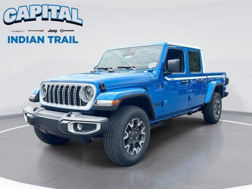 Hydro Blue Pearlcoat 2026 Jeep Gladiator Sahara 4x4