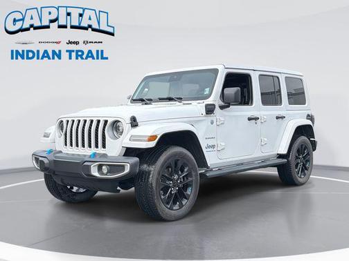 Bright White Clearcoat 2023 Jeep Wrangler 4xe Sahara
