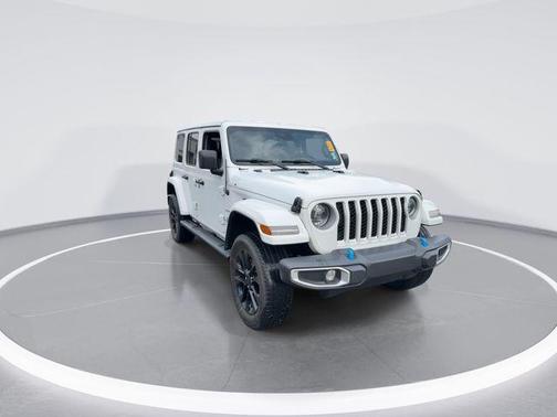 Bright White Clearcoat 2023 Jeep Wrangler 4xe Sahara