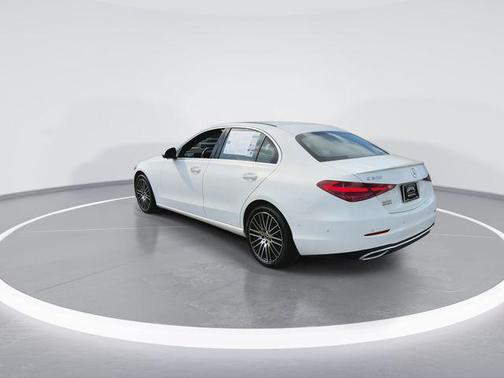 Polar White 2023 Mercedes-Benz C-Class Sedan