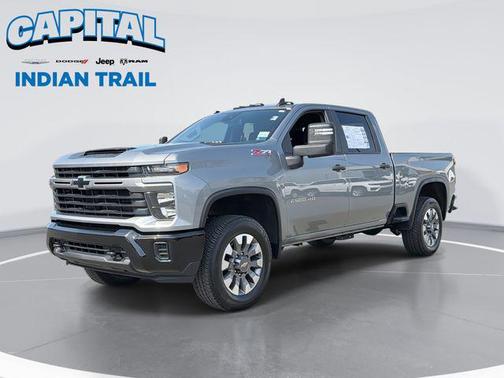 Sterling Gray Metallic 2024 Chevrolet Silverado 2500 Custom