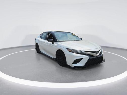 Midnight Black Metallic 2021 Toyota Camry TRD