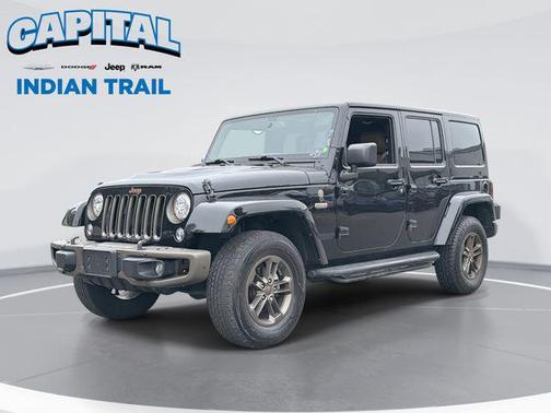 Black Clearcoat 2017 Jeep Wrangler Unlimited Sahara