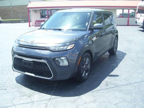 Gravity Gray 2021 Kia Soul S 4dr Crossover