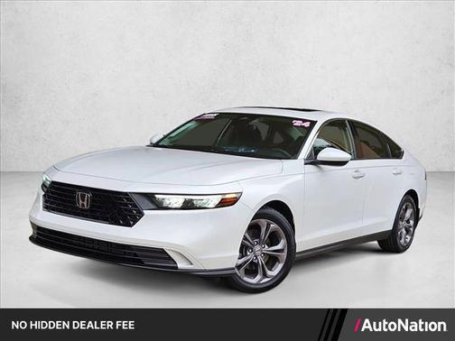 White 2024 Honda Accord EX