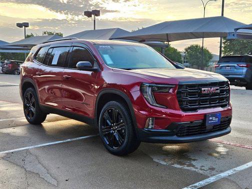 Volcanic Red Tintcoat 2026 GMC Acadia Elevation FWD