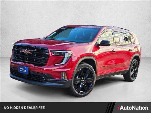 Volcanic Red Tintcoat 2026 GMC Acadia Elevation FWD