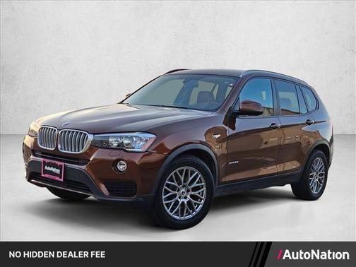 Chestnut Bronze Metallic 2017 BMW X3 sDrive28i