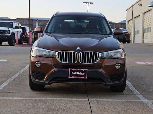 Chestnut Bronze Metallic 2017 BMW X3 sDrive28i