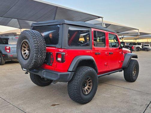 Firecracker Red Clearcoat 2022 Jeep Wrangler Unlimited Sport Altitude