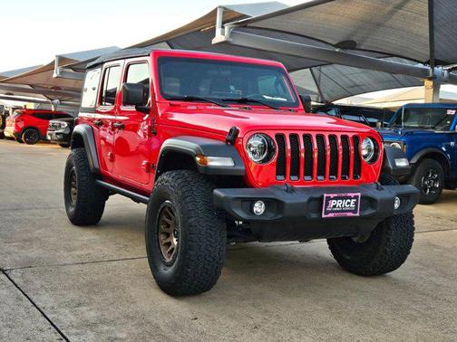 Firecracker Red Clearcoat 2022 Jeep Wrangler Unlimited Sport Altitude
