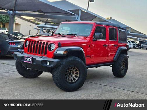 Firecracker Red Clearcoat 2022 Jeep Wrangler Unlimited Sport Altitude