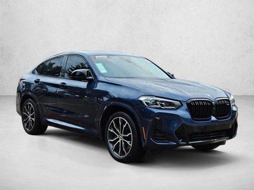 Phytonic Blue Metallic 2022 BMW X4 M40i