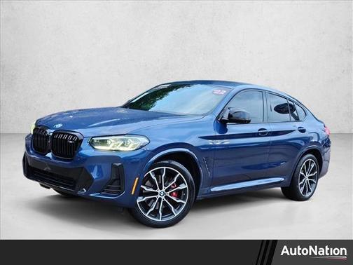 Phytonic Blue Metallic 2022 BMW X4 M40i