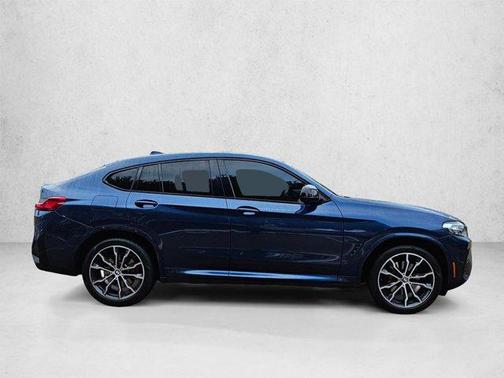Phytonic Blue Metallic 2022 BMW X4 M40i