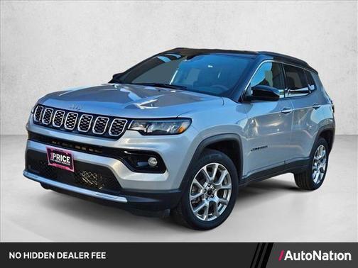 Silver Zynith Metallic Clearcoat 2025 Jeep Compass Limited