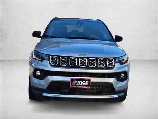 Silver Zynith Metallic Clearcoat 2025 Jeep Compass Limited