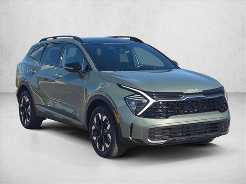 Jungle Green 2024 Kia Sportage X-Line