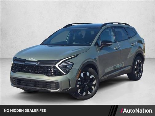 Jungle Green 2024 Kia Sportage X-Line