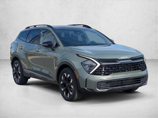 Jungle Green 2024 Kia Sportage X-Line