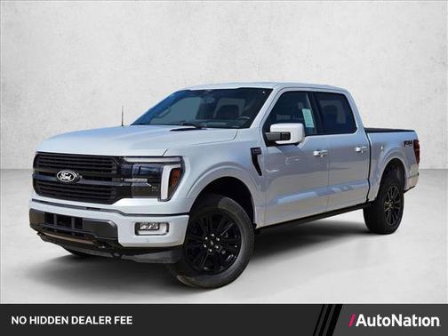 Space White Metallic 2025 Ford F-150 Platinum