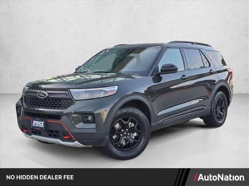 Forged Green Metallic 2023 Ford Explorer Timberline