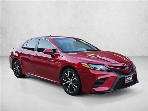 Supersonic Red 2020 Toyota Camry SE