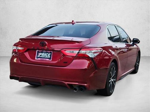 Supersonic Red 2020 Toyota Camry SE