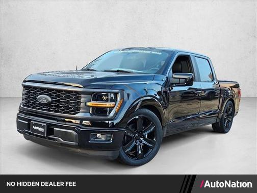 Agate Black Metallic 2025 Ford F-150 STX