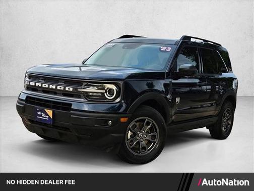 Alto Blue Metallic Tinted Clearcoat 2023 Ford Bronco Sport Big Bend