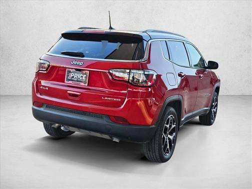 Red Hot Pearlcoat 2025 Jeep Compass Limited