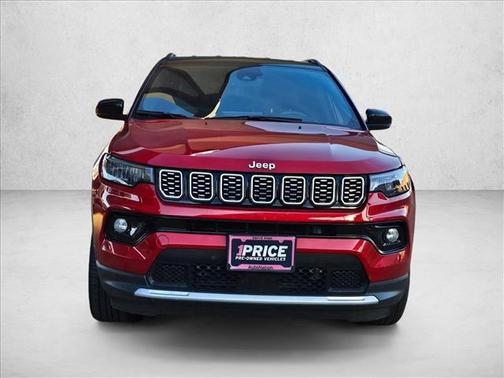 Red Hot Pearlcoat 2025 Jeep Compass Limited