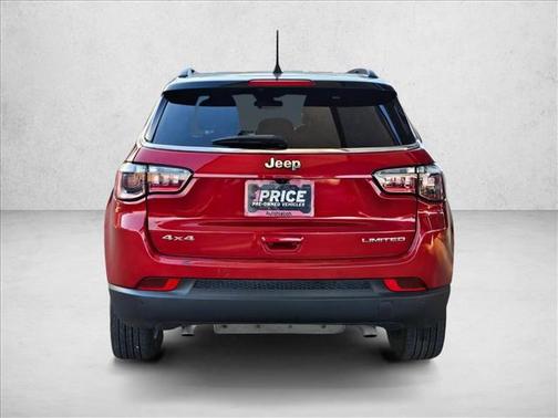Red Hot Pearlcoat 2025 Jeep Compass Limited