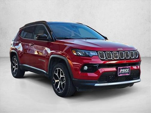 Red Hot Pearlcoat 2025 Jeep Compass Limited