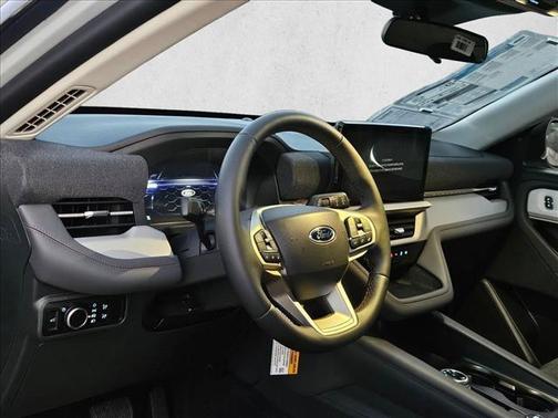 Space White Metallic 2026 Ford Explorer Active