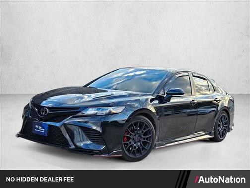 Midnight Black Metallic 2023 Toyota Camry TRD