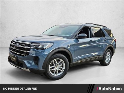 Vapor Blue Metallic 2026 Ford Explorer Active w/200A Pkg