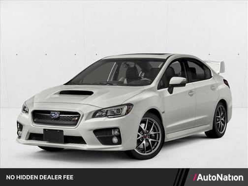 Crystal White Pearl 2016 Subaru WRX STI Limited