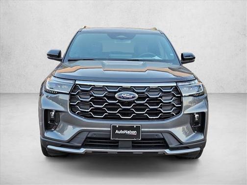 Carbonized Gray Metallic 2026 Ford Explorer Platinum