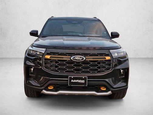 Agate Black Metallic 2026 Ford Explorer Tremor