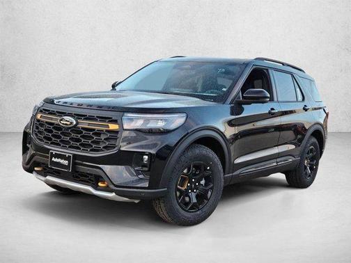 Agate Black Metallic 2026 Ford Explorer Tremor