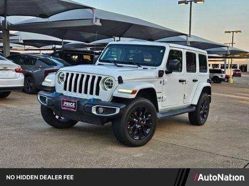 Bright White Clearcoat 2022 Jeep Wrangler Unlimited 4xe Sahara